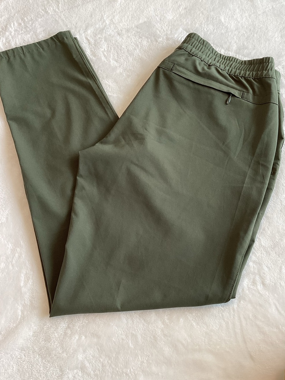 Eddie Bauer Women’s Jogger Hiking Pants Elastic Waist New Small Olive Green